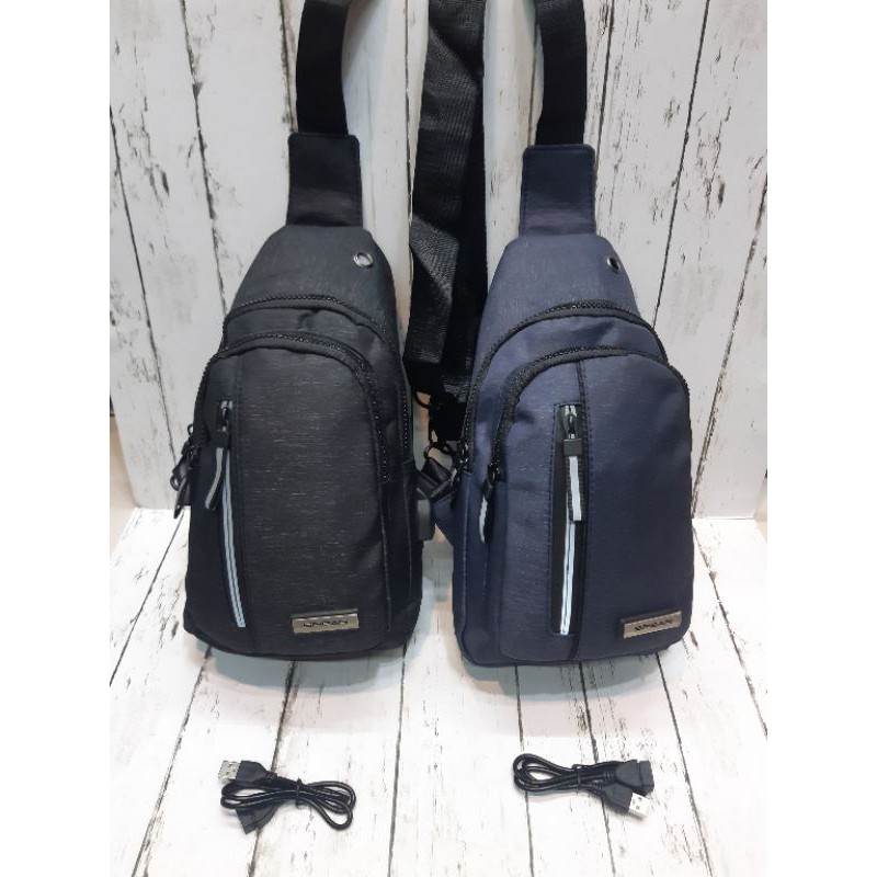 NEW ARRIVAL !!! Tas sling bag casual tas slempang pria anti air (Waterproof)