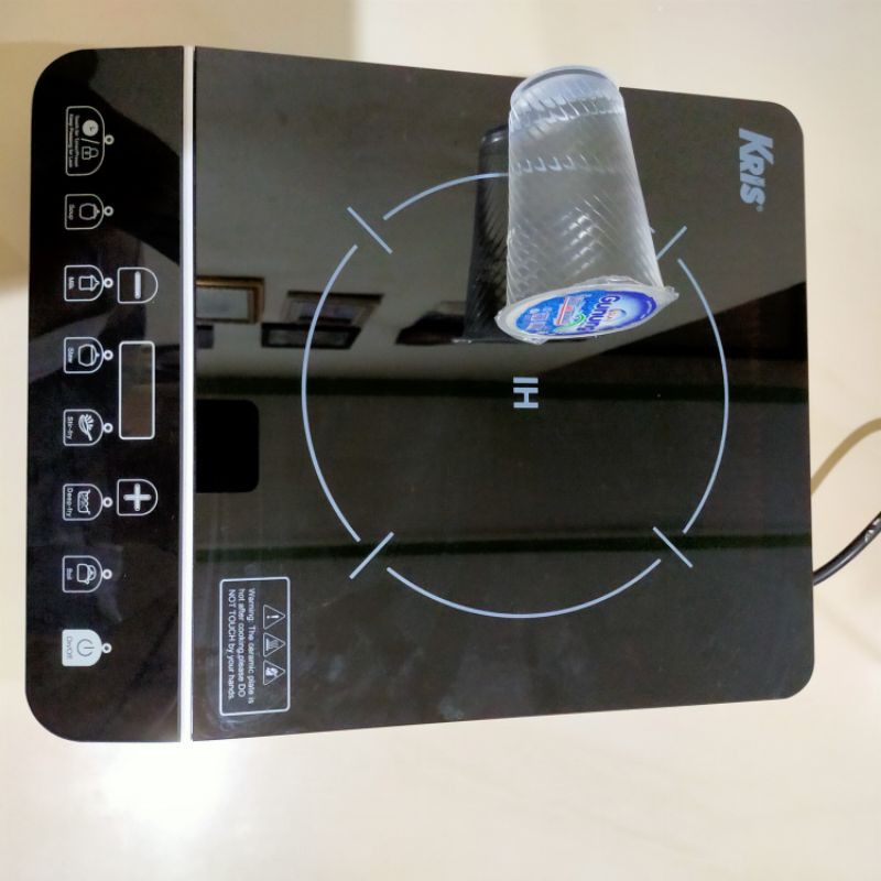 kompor listrik merk Kris include panci