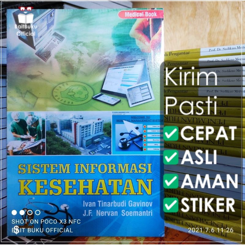 BUKU ORIGINAL SISTEM INFORMASI KESEHATAN ( SISTEM INFORMASI KESEHATAN )