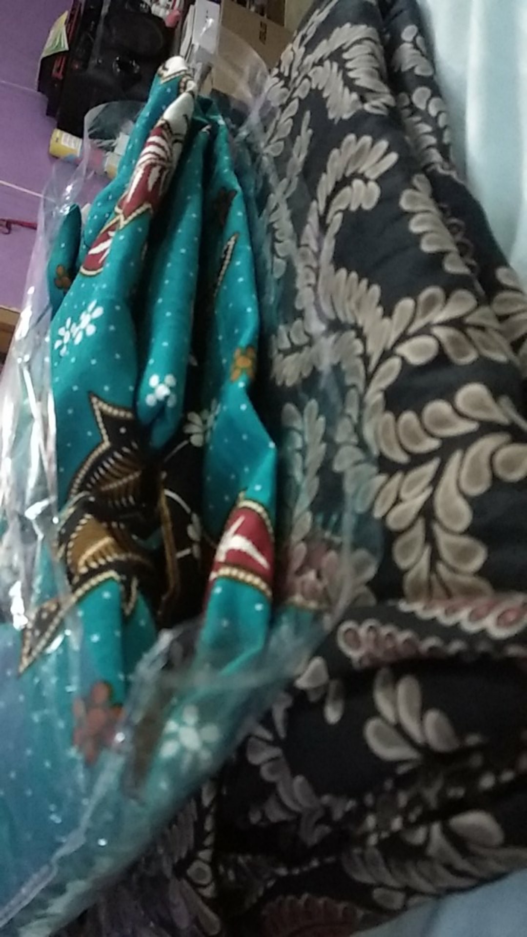 Gamis Batik Sriwedari Maxi Bumil/busui Katun Sogan Allsize & Jumbo