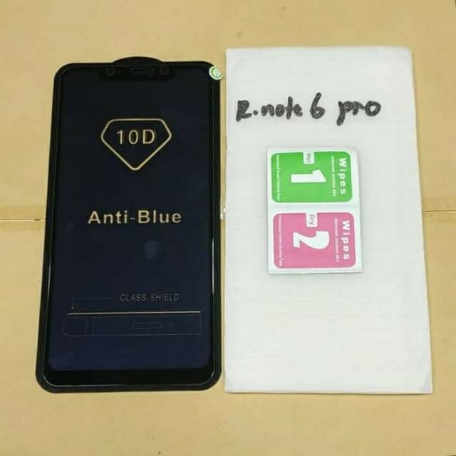 XIAOMI REDMI NOTE 6 PRO , REDMI 10C anti blue light matte kaca glass anti radiasi