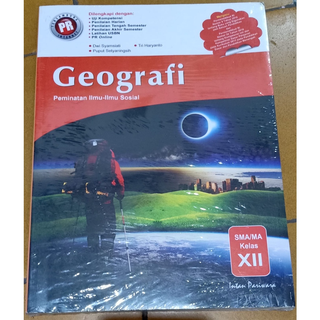PR Geografi SMA/MA Kelas XII