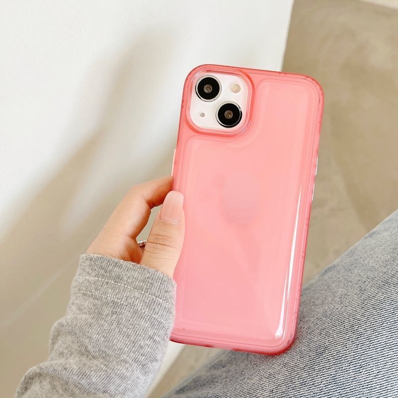 Case Transparan Motif Roti Untuk iPhone 12 13 11 Pro Max X Xs Max Xr YHO1