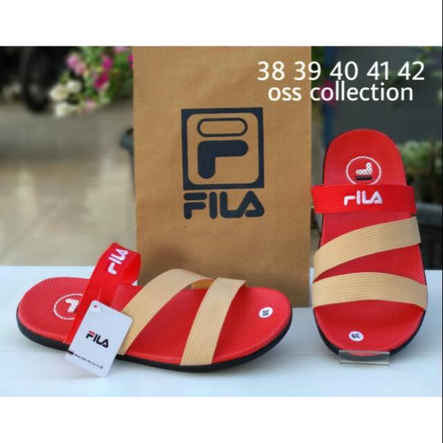 cek diskon produk fila  sandal sendal spons selop spon 