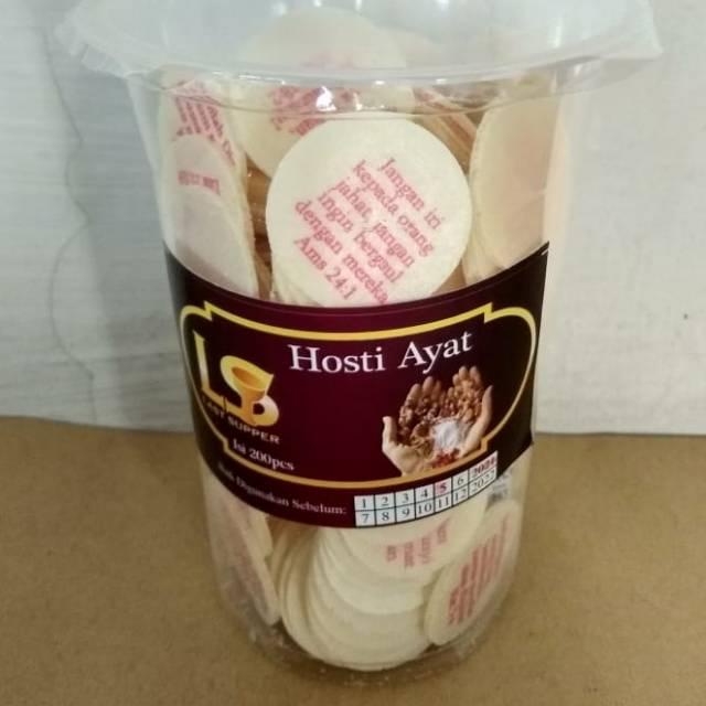 

Hosti ayat isi 200 Roti Perjamuan Kudus Ori dan Paling Laris