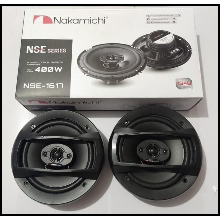 Speaker Pintu Mobil Speaker Coaxial Nakamichi Nse 1617 6Inch Universal