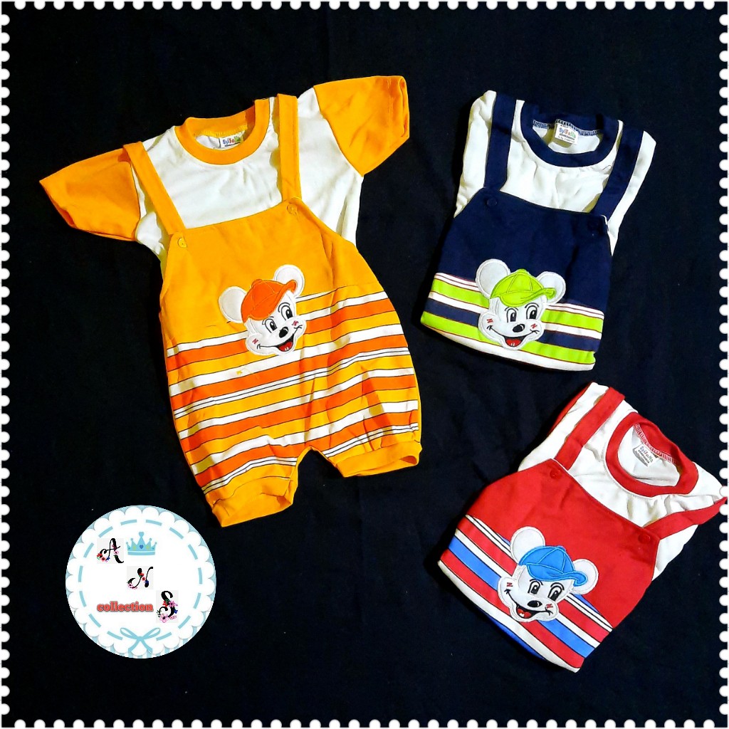 setelan overall bayi / baju kodok / jumper bayi, setelan baju anak laki laki