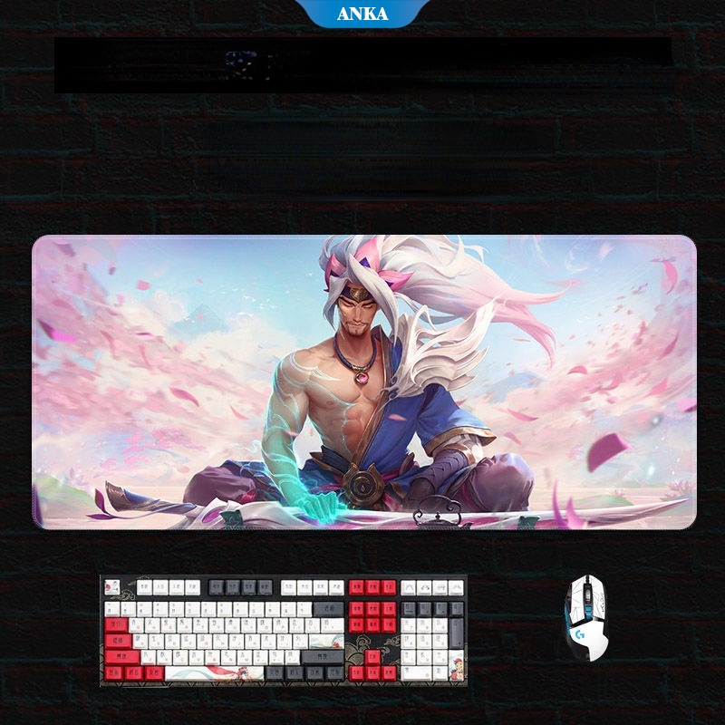 Mouse Pad Gaming Desain League Of Legends Ukuran Besar