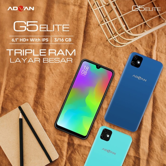 Advan G5 4 32 G5 Elite 3 16 Garansi Resmi Shopee Indonesia