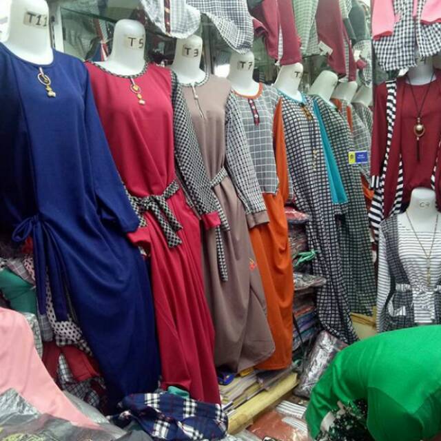 Ecer Gamis murah  busui (random) grosir gamis solo
