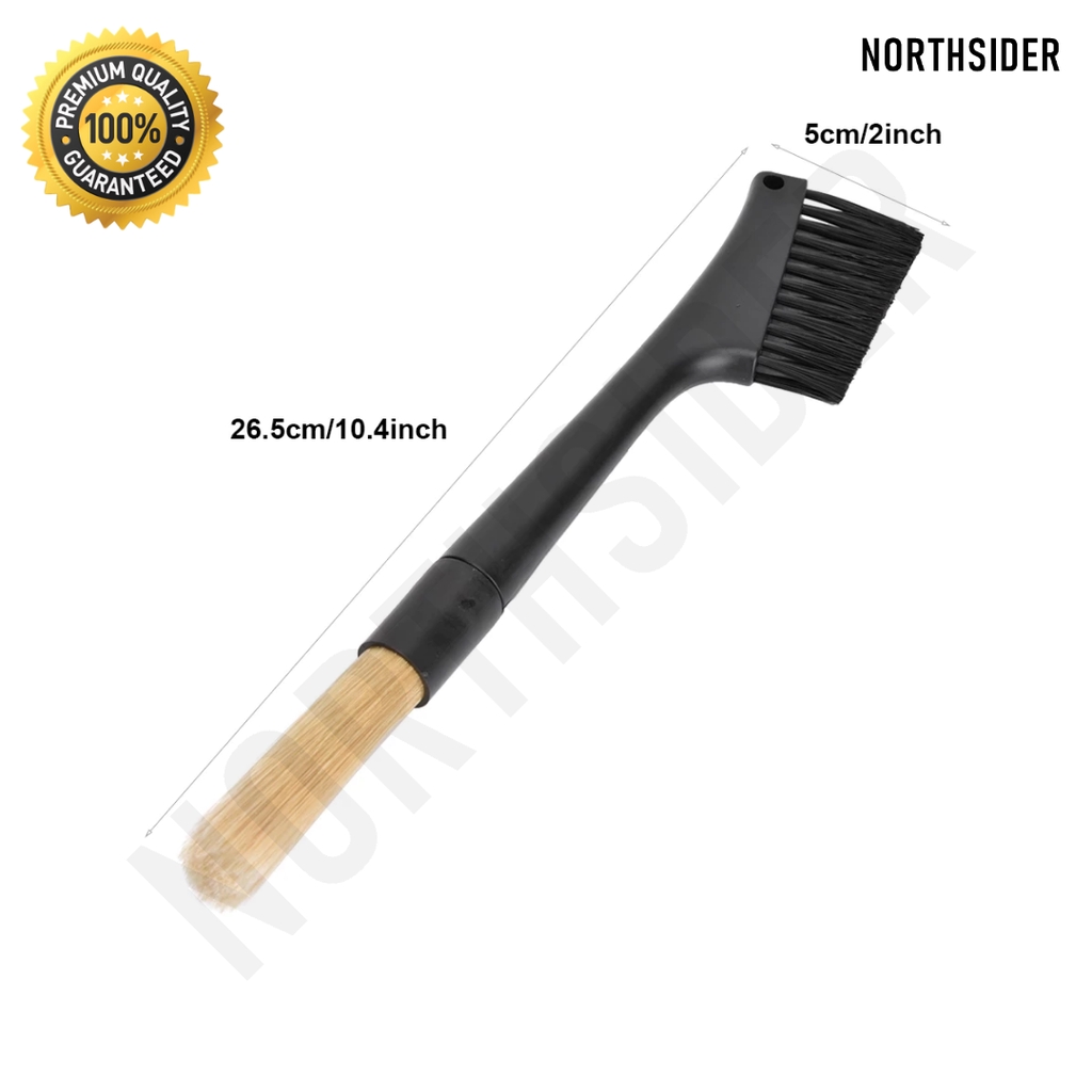 COFFEE GRINDER BRUSH DOUBLE HEAD | SIKAT PEMBERSIH MESIN KOPI