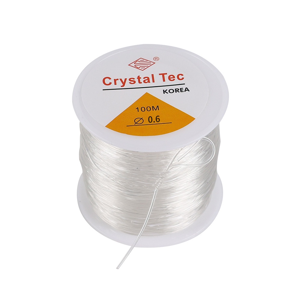 Transparent Elastic Crystal Line Beading Cord String Wire Thread / Elastic Rope String Line Cord Beading Beads DIY