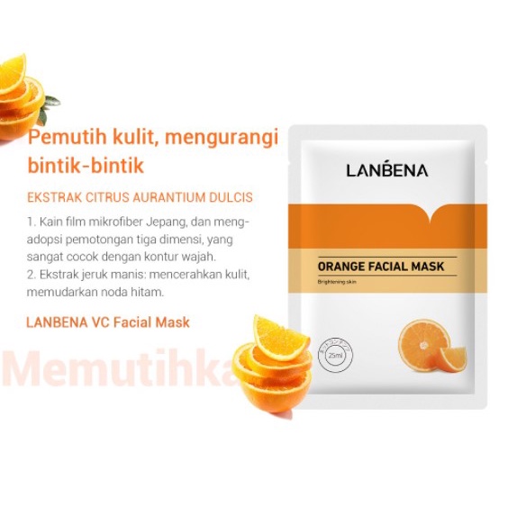 [BPOM] LANBENA All Varian Sheet Mask |LANBENA FACIAL MASK | LANBENA SERUM FACIAL MASK