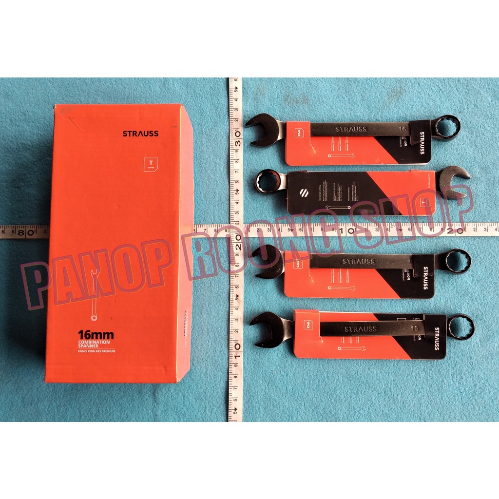 KUNCI RING PASS 16MM STRAUSS