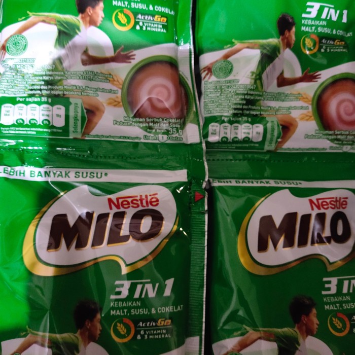 

b2011bb Milo 3 In 1 (Serbuk Cokelat + Susu + Ekstrak Malt Gandum) Xa201As