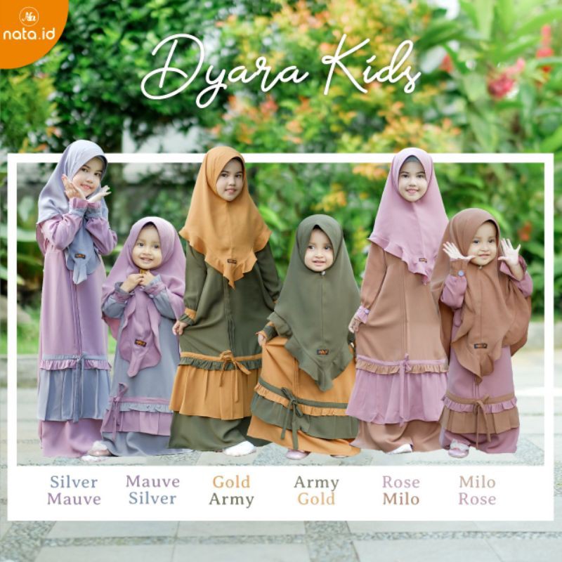 OPEN PO COUPLE GAMIS DYARA MOM & KIDS BY NATA.IDPUSAT