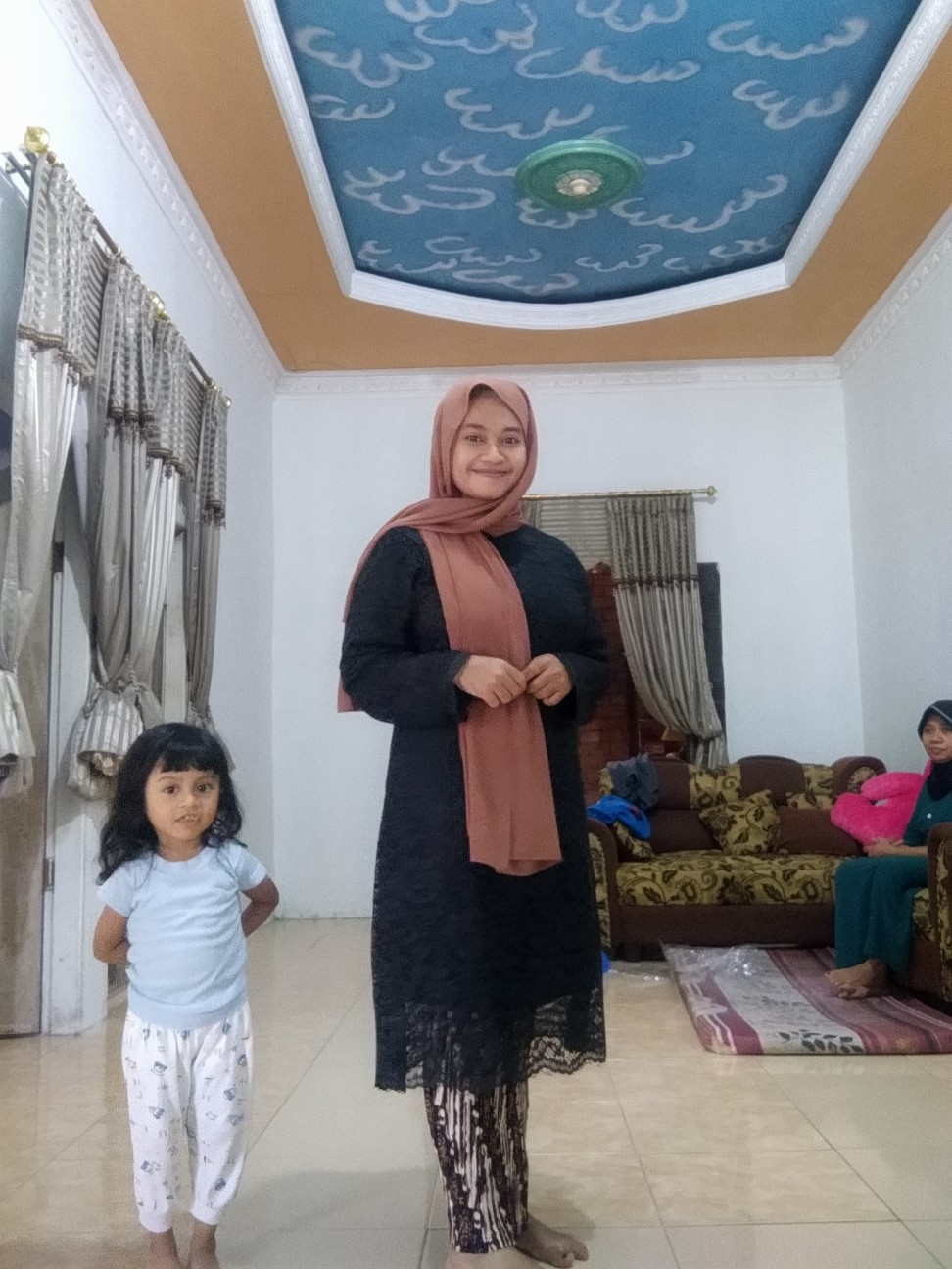 Couple Rok Plisket Jumbo Set Kemeja Batik Pria / Baju Couple Batik Lamaran / Couple / Couple Kebaya