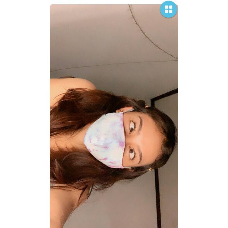 Masker Tiedye 2 Ply Katun