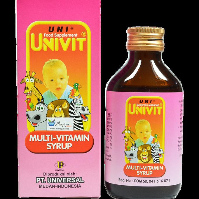 Univit Syrup 100 Ml - Obat Balita Sakit <