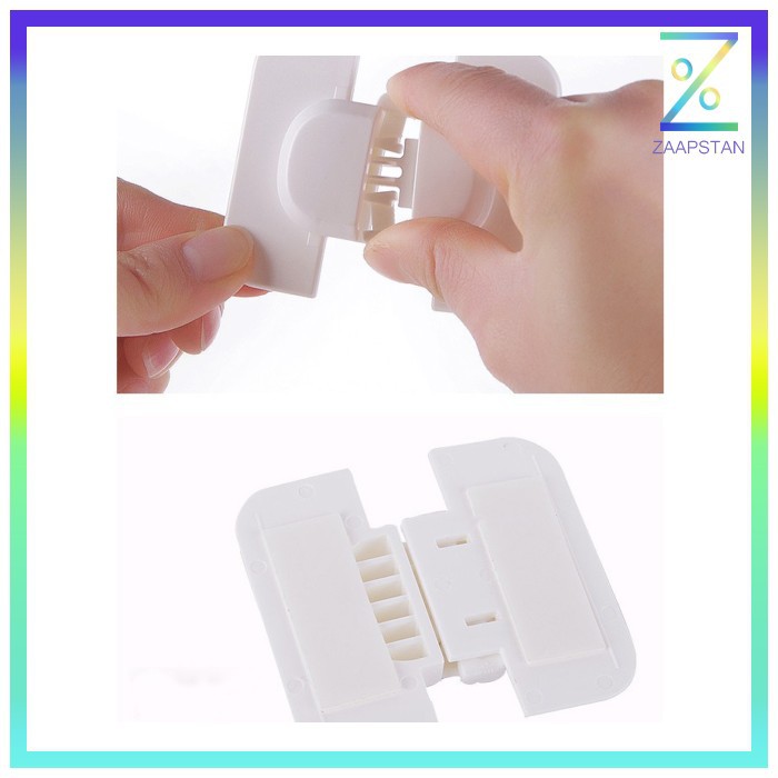 Seria Safety Lock Pintu Kulkas Serbaguna - 503 - White