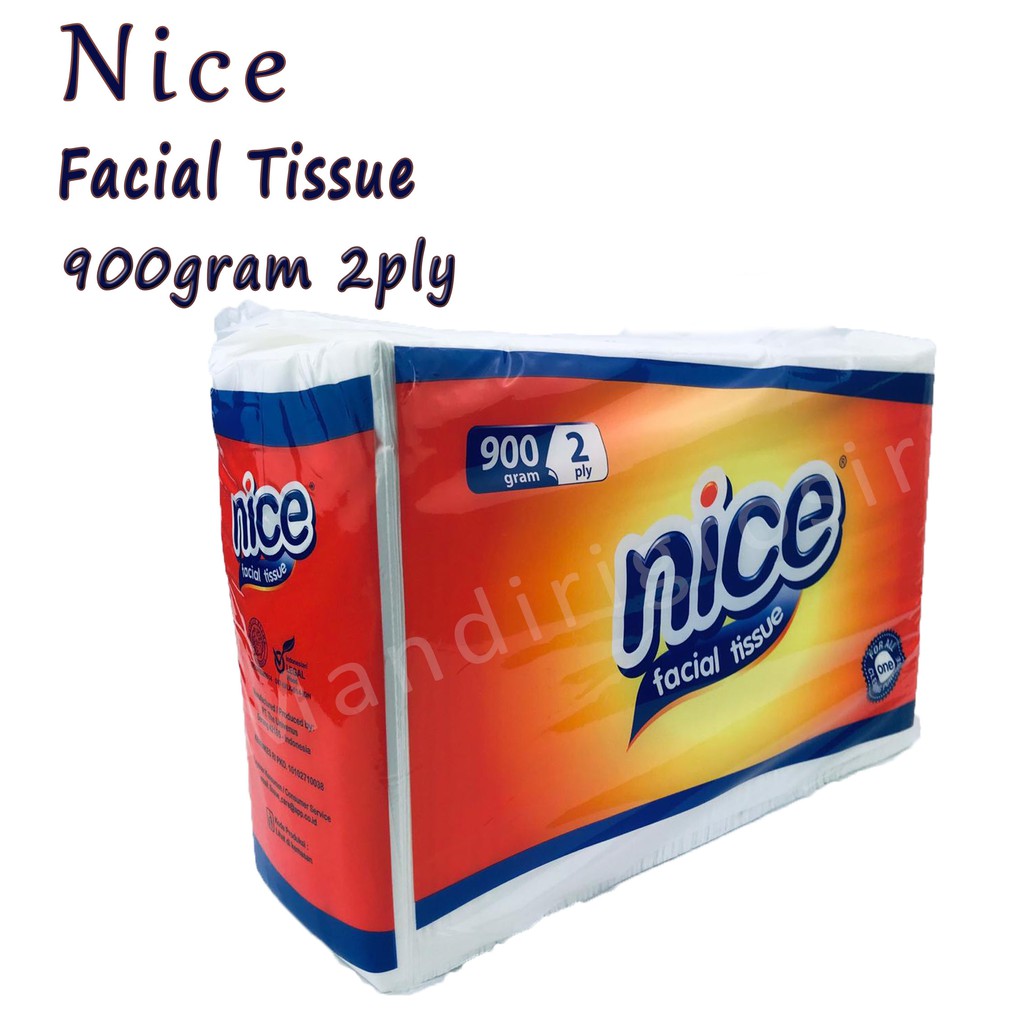 Facial Tissue * Tissue Nice * Tissue Wajah * 2 Ply * 1000gr