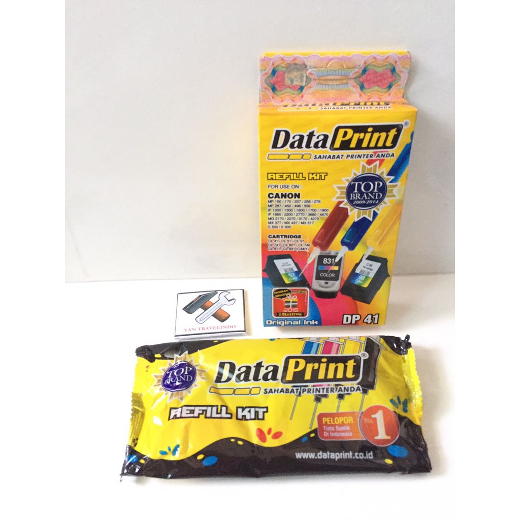 REFILL KIT TINTA SUNTIK CANON COLOUR WARNA INKJET ALL TYPE