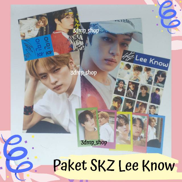 Paket Fankit Fangirl Stray Kids Han Ji-Sung, Hyunjin, Lee Know, Seungmin, Felix, I.N Kpop