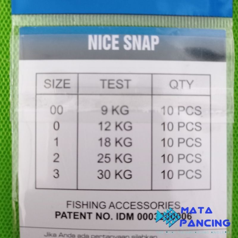 Stella nice snap italian snap black nickel double ring snap murah dan kuat kuat untuk casting dan pancing joran tegek lumut