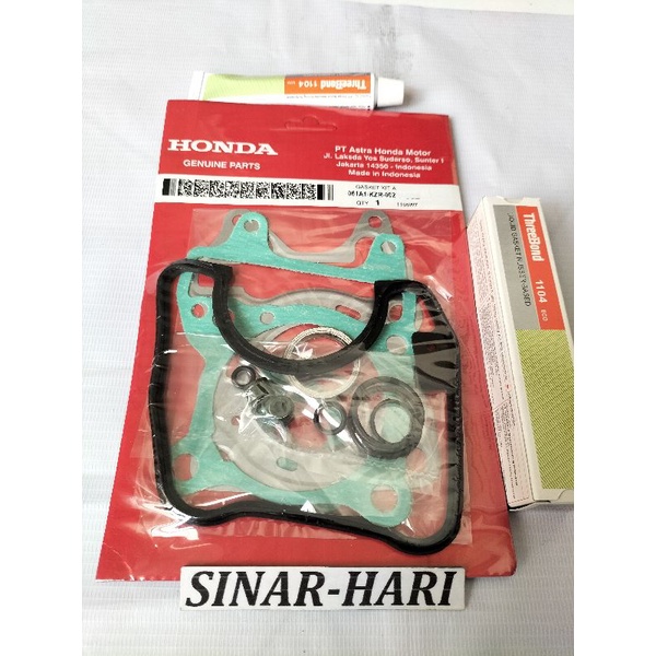 TOP SET GASKET KIT KZR VARIO 125 FI , VARIO TEKNO INJEKSI