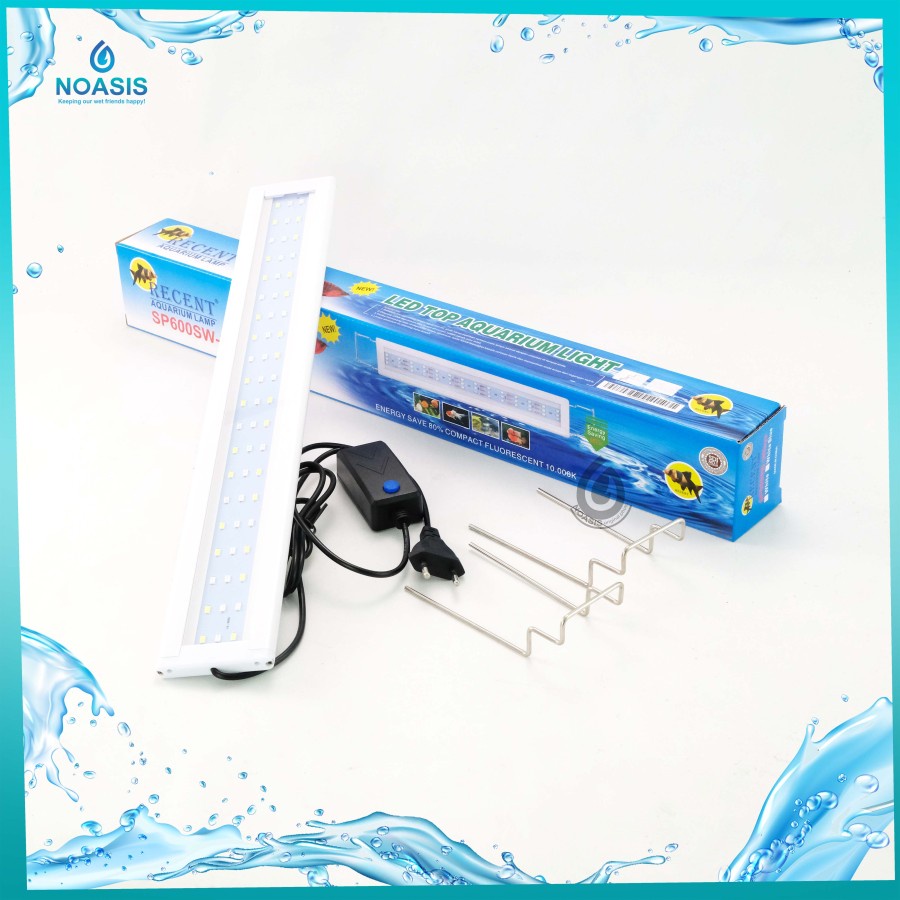 LAMPU LED AQUARIUM AQUASCAPE RECENT SP 800 SW 3 WAYS 70-80 CM 22 WATT