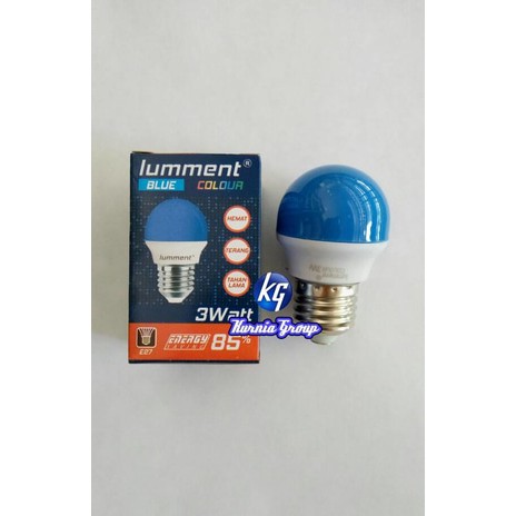 LAMPU LED 3W WARNA WARNI LUMMENT BOLAM DEKORASI BOHLAM PINGPONG 3WATT TERMURAH HIASAN 3 WATT