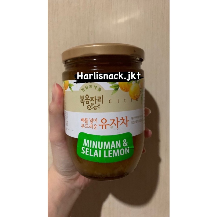 

BOKUMUARI CHUNG JUNG ONE HONEY CITRON TEA - YUZU TEA SELAI KOREA