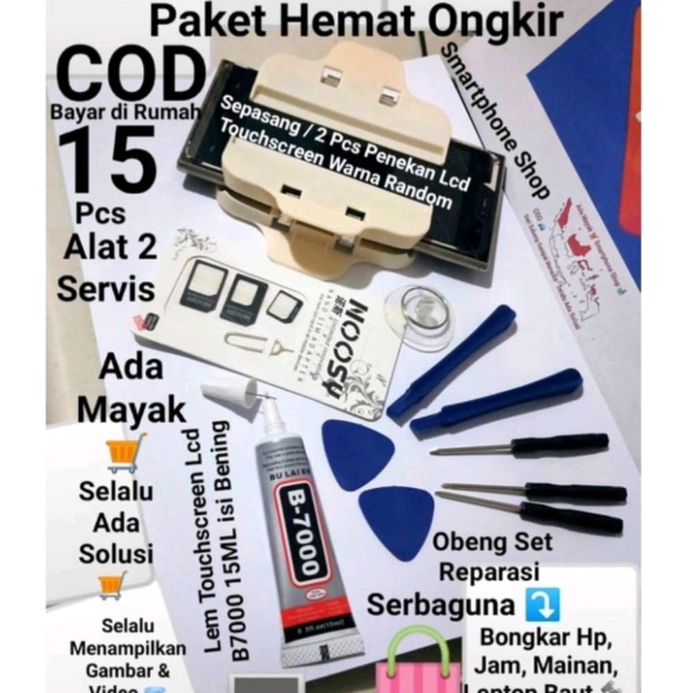 Paket Komplit Bongkar Hape Oppo Vivo Xiaomi Redmi Samsung Infinix hp cina tablet