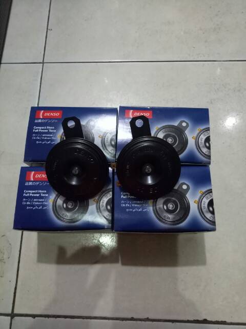 Klakson Denso Disc WaterProof 12 V Bisa Buat Motor &amp; Mobil 100% Original