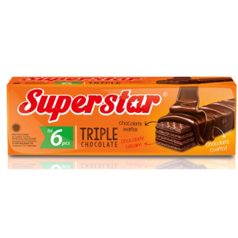 

(Desty Shop)SUPERSTAR TRIPLE CHOCOLATE 6 X 18 GR