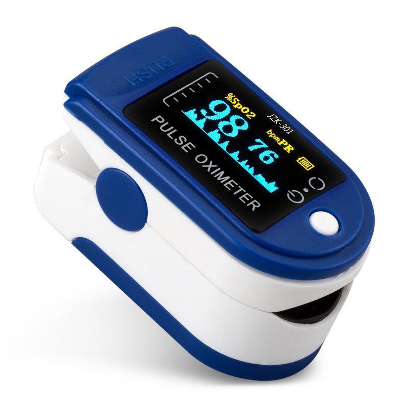 Oximeter Oxymeter Fingertrip Pulse Alat Pengukur Oksigen Darah Akurat LK88 - LK87