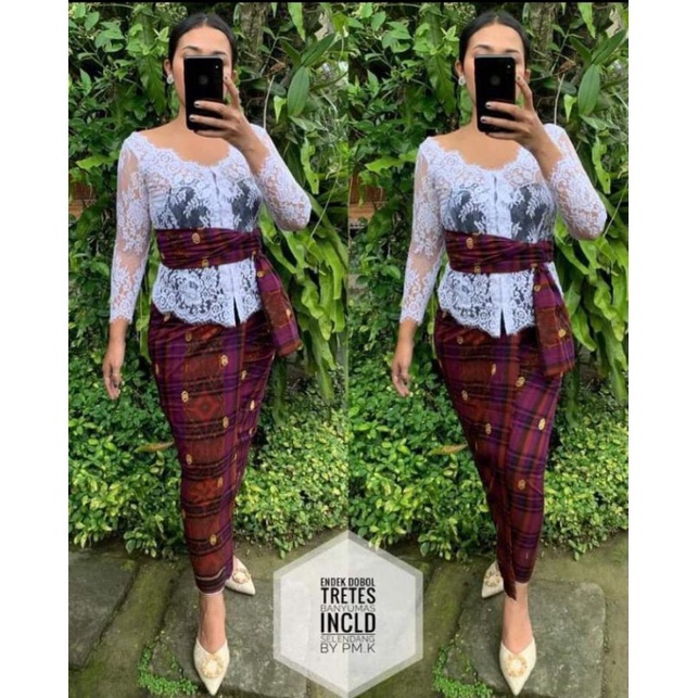 Endek  dobol  tretes banyumas incl selendang