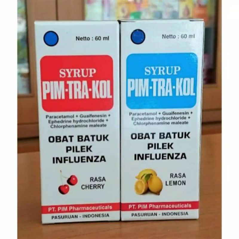 Pimtrakol sirup obat batuk pilek anak