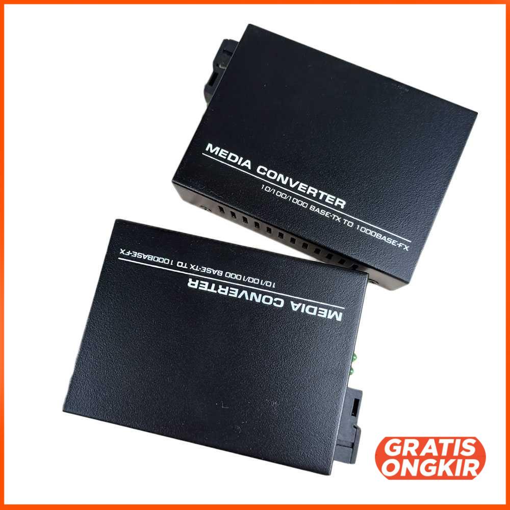 Gigabit Fiber Optical Media Converter 1000Mbps - HTB-GS-03AB