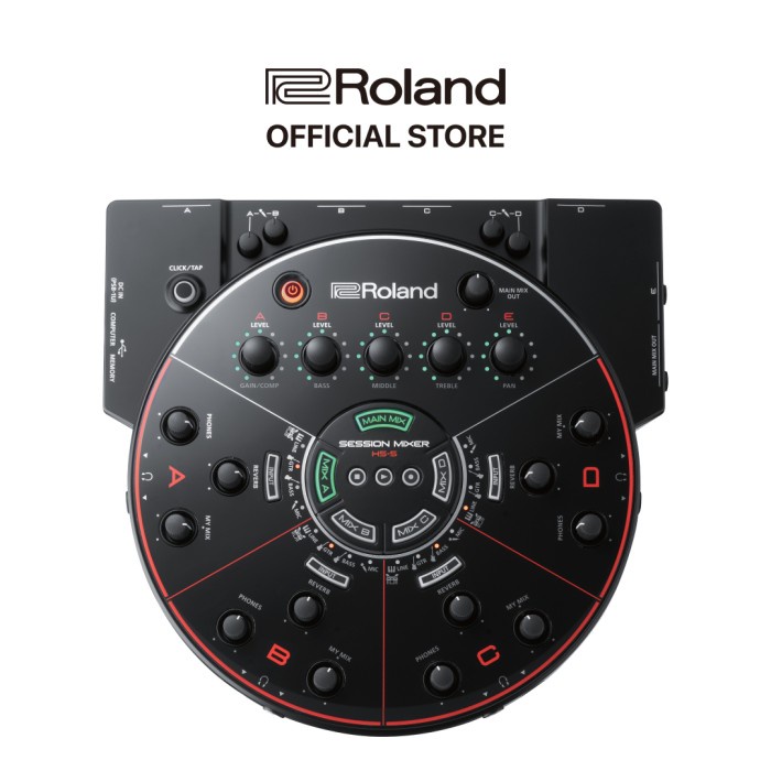 Jual Roland HS5 Session Mixer MultiInstrument Shopee Indonesia