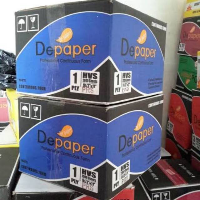 

Depaper continuous form 9.5*11 1ply