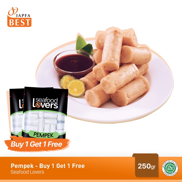 Pempek Ikan Seafood Lovers 250 gr [BUY 1 GET 1 FREE]