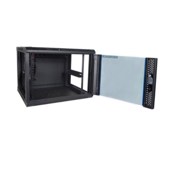 WIR5508S - 8U Wallmount Rack Depth 550mm Single Door 19&quot; - INDORACK