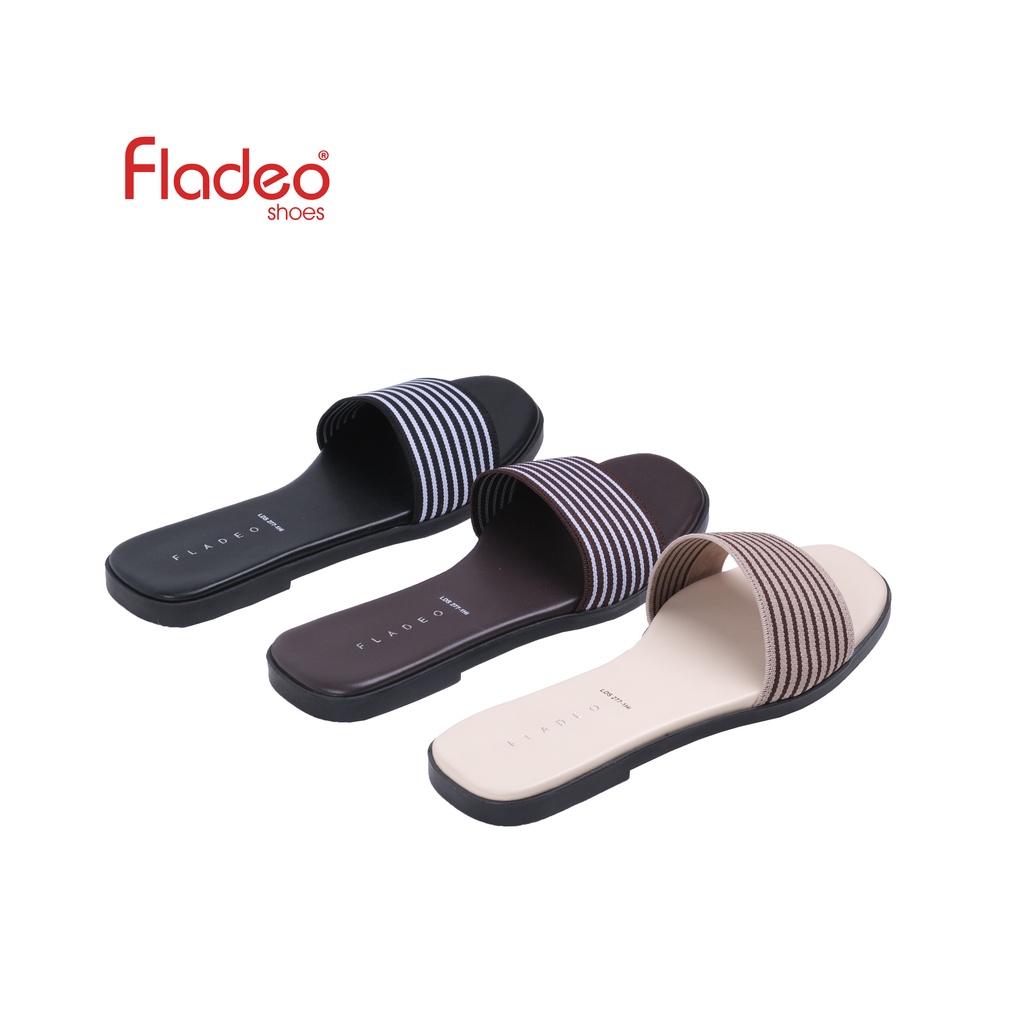 Fladeo C20/LDS277-1HI/Sandal Teplek Slide Wanita [ Slippers ]-1