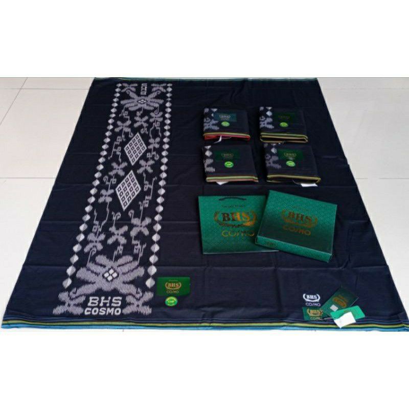Sarung BHS POLOS WARNA LENGKAP | BHS PUTIH POLOS | BHS CLASSIC [BUKAN AFKIR] | BHS COSMO HITAM POLOS