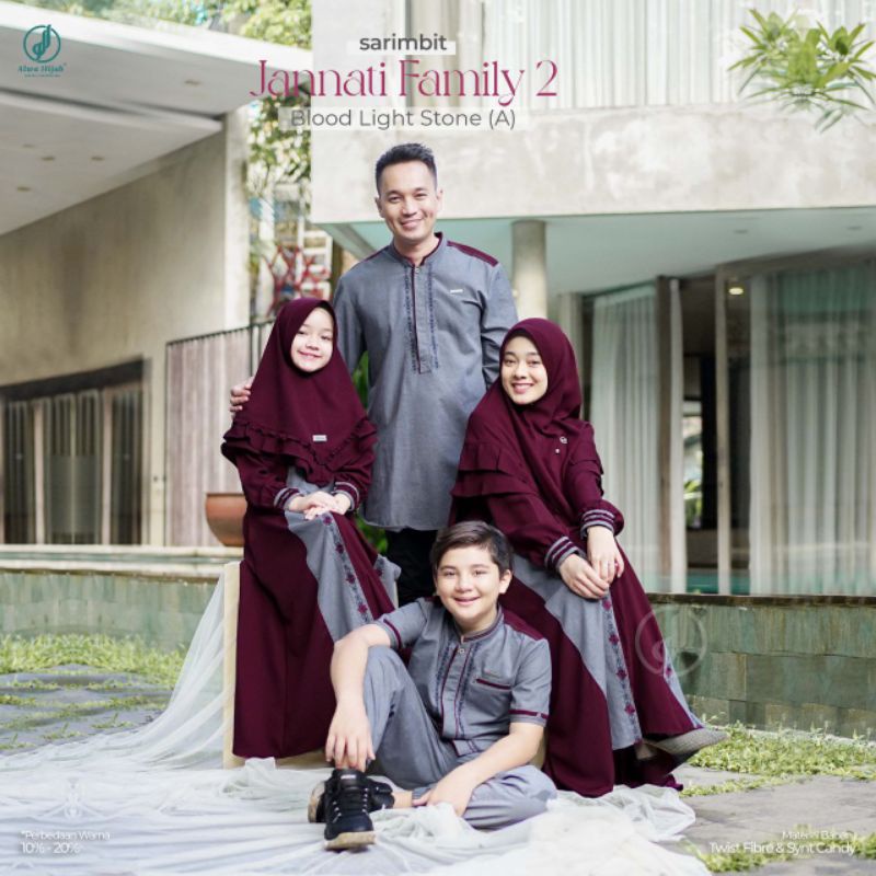 SARIMBIT JANNATI FAMILY SERIES with Sarimbit Jannati Family Series by @alwahijab⁣