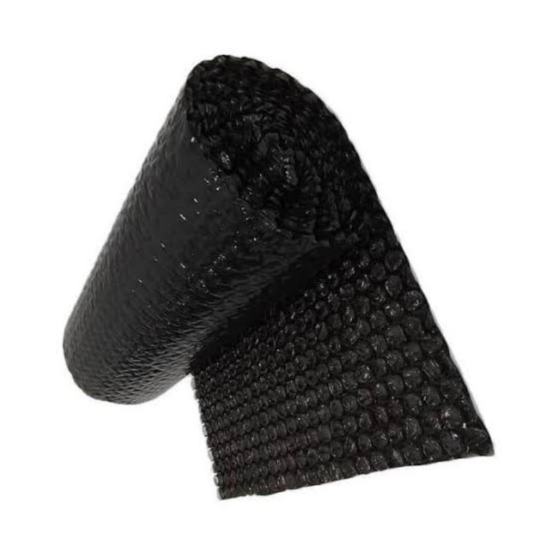 

Bubble Wrap Hitam Ecer 1 meter plastik gelembung khusus grab gojek