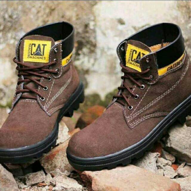 Sepatupria boots caterpillar safety shoes original handmade bandung indonesia