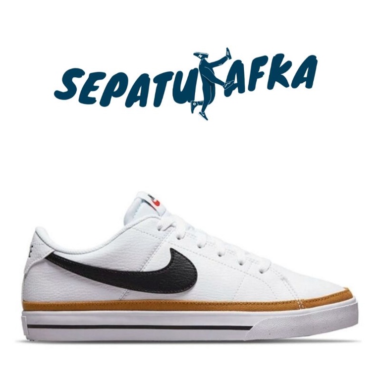 Nike Court Legacy Next Nature White Black Desert Original Resmi Store