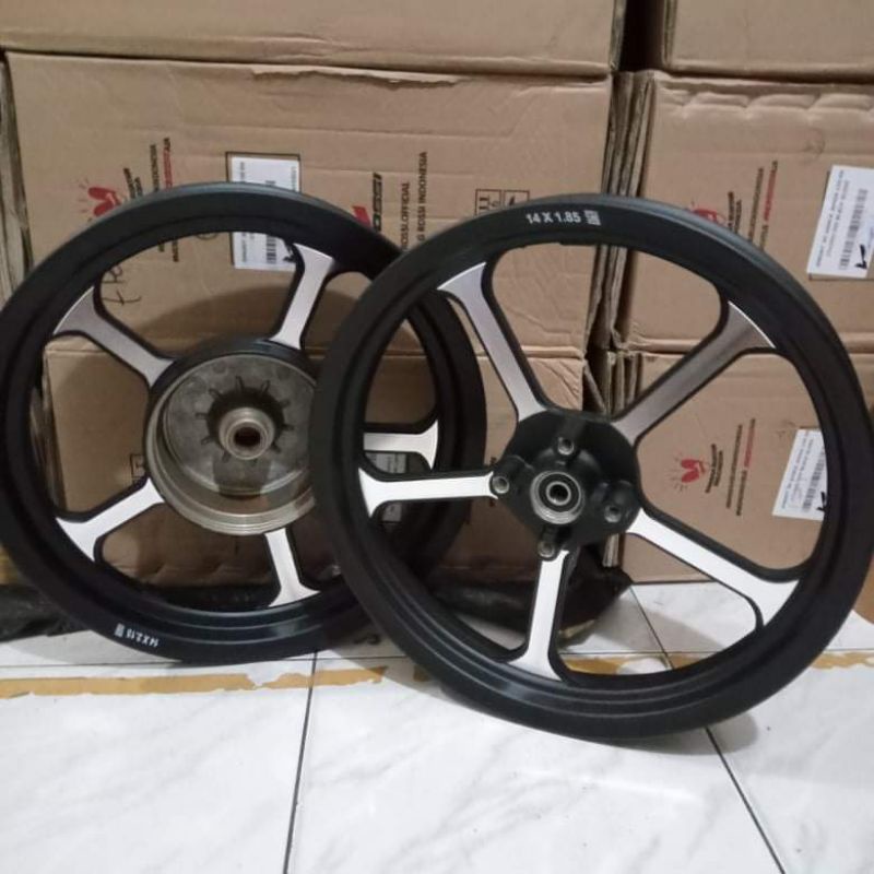 velg racing vrossi venom Halley Scoopy ukuran 185/215 ring 14